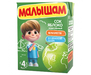 Сок МАЛЫШАМ 0.2 в ассортименте 1/18 